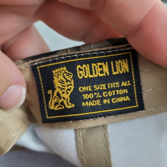 GOLDEN LION | "Big Buck" adjustable bullet hole rifle gun deer hunting camo hat - Picture 7 of 7